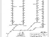广东某地区综合办公楼暖气设计cad施工图纸图片1