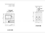 某地区服装厂办公室装设计CAD施工图图片1
