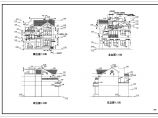 某地区小型大户型豪华别墅全套设计施工图纸图片1