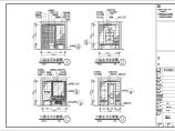 珠江东岸SPA别墅联排B户型装修平面图CAD图片1
