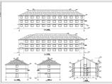 杭州某地区工厂房建筑设计CAD施工图图片1