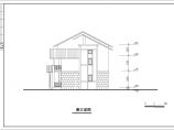 江苏某地区山地别墅住宅建筑设计CAD方案图图片1