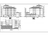 某地区养老院单体方案设计CAD图纸图片1