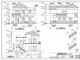 某250平方米一层半私人别墅建筑CAD图纸图片1