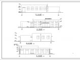 某职工餐厅建筑设计施工CAD图纸图片1