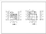 某地区三层复式别墅建筑设计施工图图片1