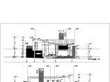 杭州某地区欧式小别墅建筑设计CAD方案图图片1