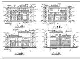江西某地区山庄别墅建筑设计CAD平面布置图图片1