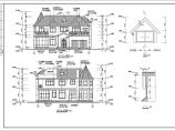 某地区二层住宅别墅方案设计规划图（含效果图）图片1