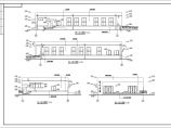 安徽省某城镇教学区两层教学楼建筑图图片1