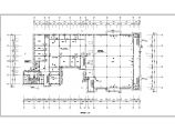 安徽省某地区三层学生食堂建筑方案图片1