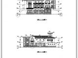 某地区大型地中海风格独栋别墅设计方案图纸图片1