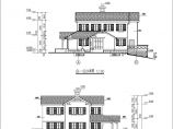 中式大方二层自建房屋详细建筑设计图纸图片1