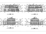 砖混大方二层可做双拼房屋详细建筑设计图图片1