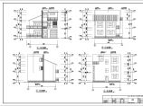 新颖三层经济新农村房屋详细建筑设计图图片1