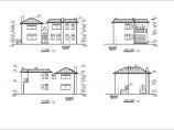 乡村风格二层砖混农村房屋建筑设计图图片1