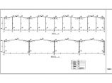 某地区专业厂房钢结构设计施工CAD图图片1
