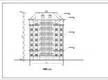 八层复式一梯两户普通住宅楼设计图图片1
