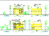 大方俄罗斯风格二层自建房屋详细建筑设计图图片1