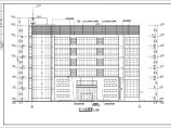 框架结构六层办公楼CAD施工图纸图片1