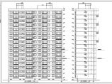 十六层二单元每单元二户住宅楼建筑设计图图片1