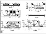 带庭院地下室三层现代双拼别墅详细建筑设计图图片1