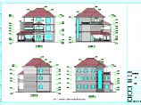 小型实用三层农村房屋详细建筑设计图图片1