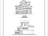 某别墅区三层独立别墅建筑设计方案图图片1
