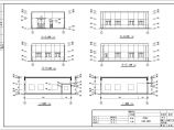 某厂区框架结构空压机站建筑设计施工图图片1