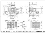 某地区公共厕所建筑节点设计CAD施工图图片1