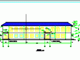 某地区学校综合楼建筑施工CAD设计图纸图片1