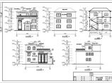 三层322平方米居民房屋建筑施工图图片1