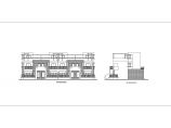小区现代风格别墅建筑设计施工图纸（含效果图）图片1