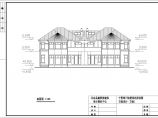 现代风格两层别墅建筑设计施工方案图纸（含效果图）图片1