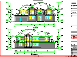 二层木结构别墅建筑设计图（含结构图、大样图、电气图）图片1
