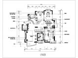 某地区住宅户型家用中央空调cad施工设计图纸图片1