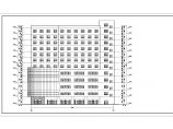 某十二层星级酒店建筑设计施工图（含大地盘车库）图片1