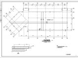 成都某钢结构售楼部项目结构设计施工图图片1