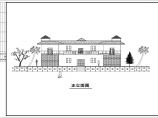陕西省某城市二层层别墅方案设计图图片1