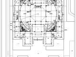 某地区9598平米地下1地上3层博物馆建筑方案CAD设计图纸图片1