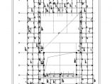 某大跨度礼堂型钢梁柱建筑结构施工图图片1