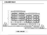 天津市某城市四层汇景台别墅CAD设计图图片1