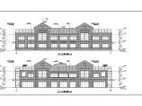 两层中式风格商业楼建筑施工图(含效果)图片1