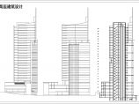 福建省某城市二十六层CAD商业综合楼设计图图片1