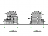 某小区高档别墅建筑CAD设计施工图图片1