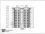 一梯两户三居11层住宅楼建筑设计施工图图片1
