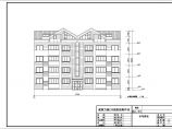 双拼式公寓花园适用型住宅楼建筑施工设计图图片1