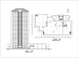 某二十七层商业住宅综合楼建筑施工图图片1