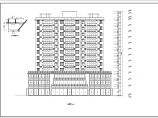 十二层砖混结构住宅楼建筑设计图纸图片1
