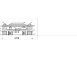 某地区某精品二层别墅方案设计CAD建筑设计图纸图片1
